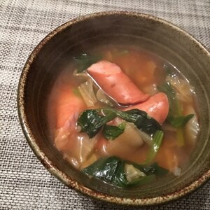 トマト味スープ